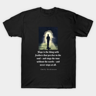 Emily Dickinson poetry: T-Shirt